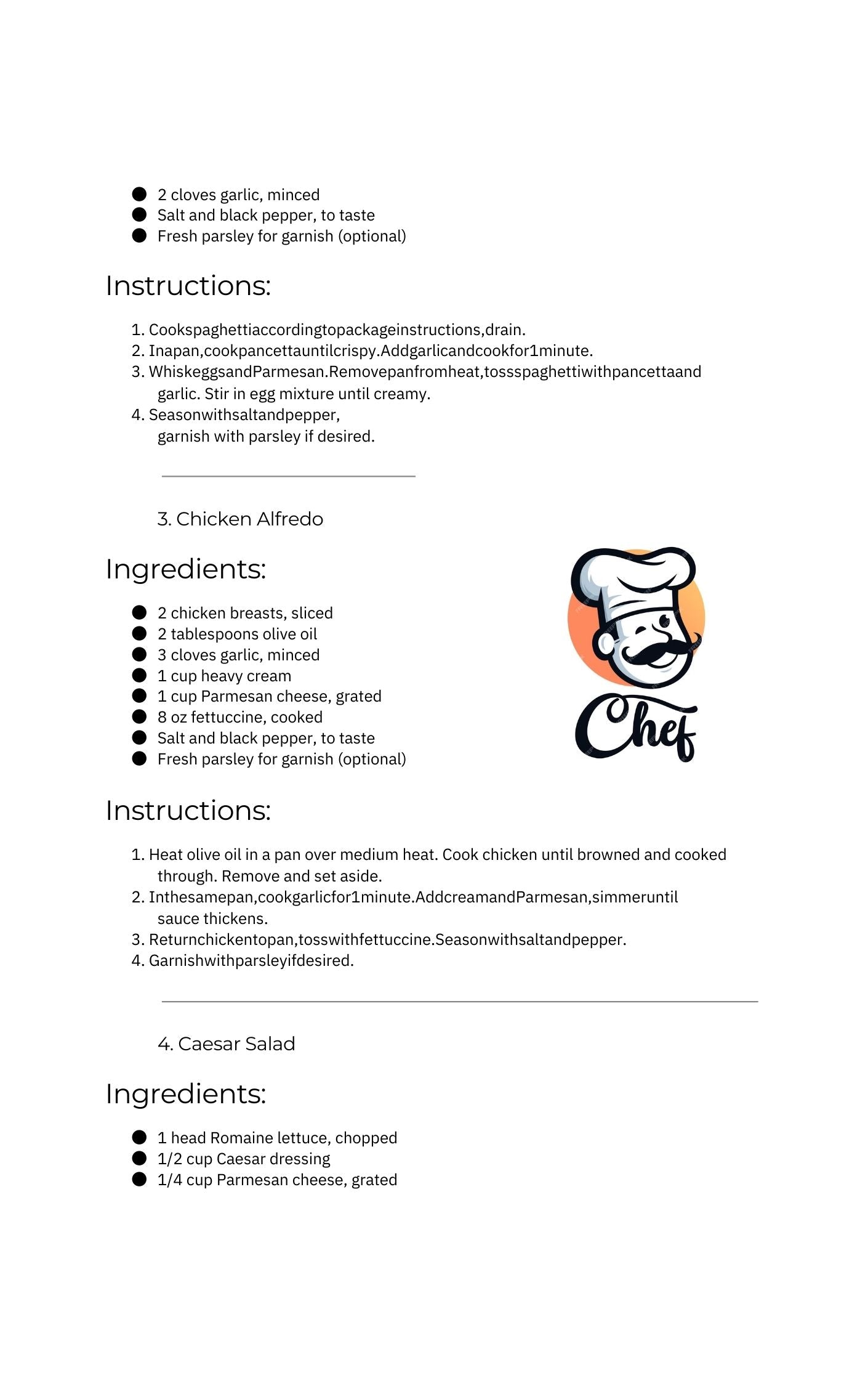 Cook Book – 100 Easy & Delicious Home Recipes