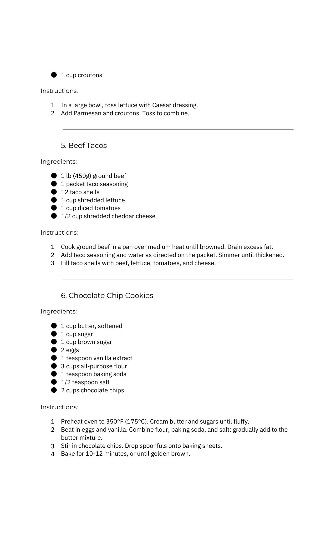 Cook Book – 100 Easy & Delicious Home Recipes