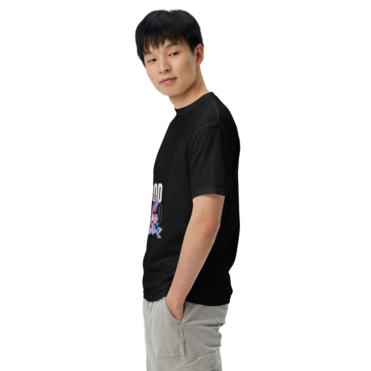 Unisex garment-dyed heavyweight t-shirt